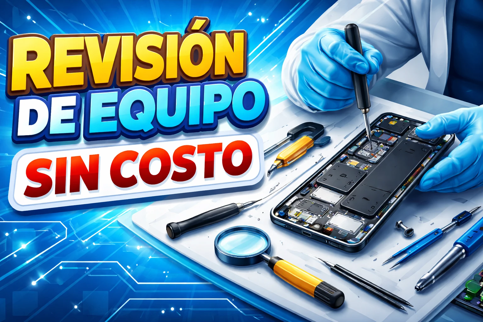 Oferta cambio de batería en GR Tecno